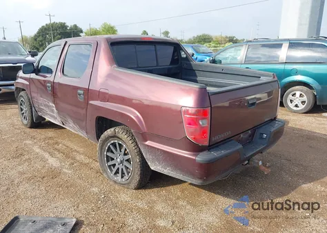 2009 Honda Ridgeline Rt из США, поврежденный, VIN 5FPYK16219B102912